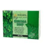 MilkyShine Moringa Soap – 100g | Herbal Soap for Skin Healing & Glow